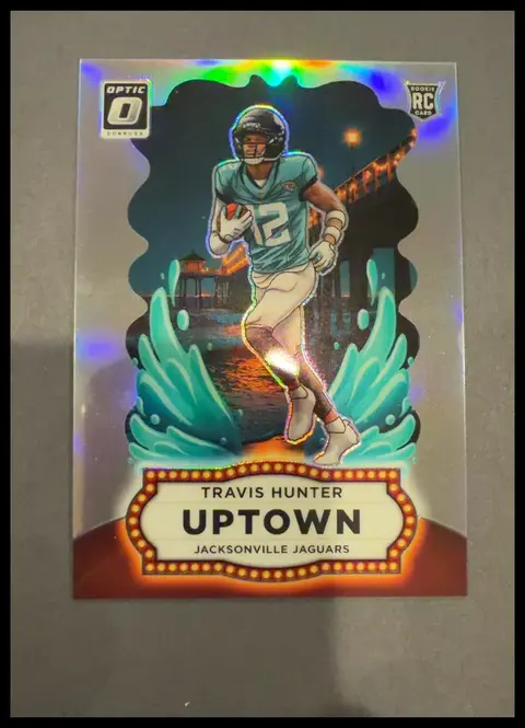 Travis Hunter Uptown card, TCGAI Score 10.0