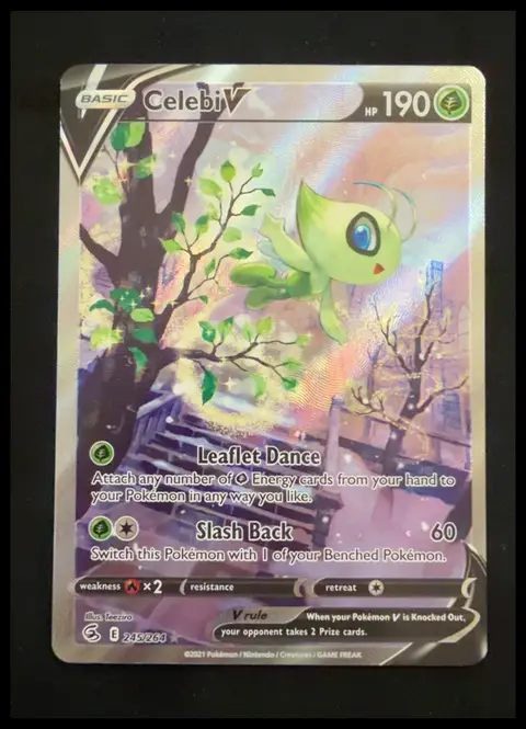 Celebi V card, TCGAI Score 9.5