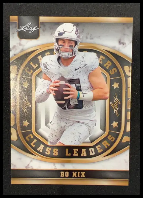Bo Nix card, TCGAI Score 8.0