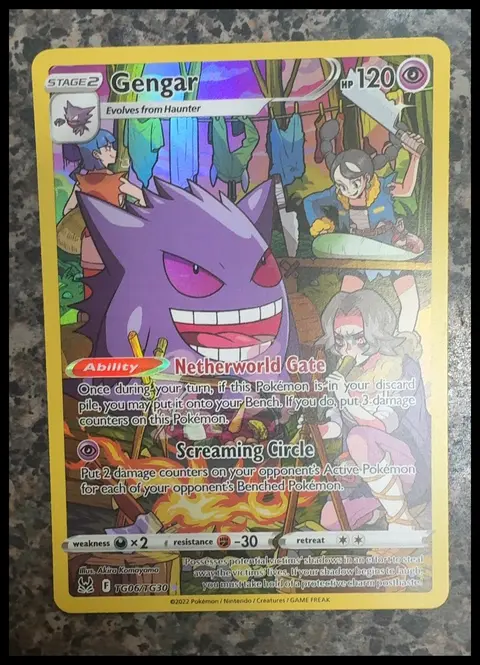 Gengar card, TCGAI Score 9.5