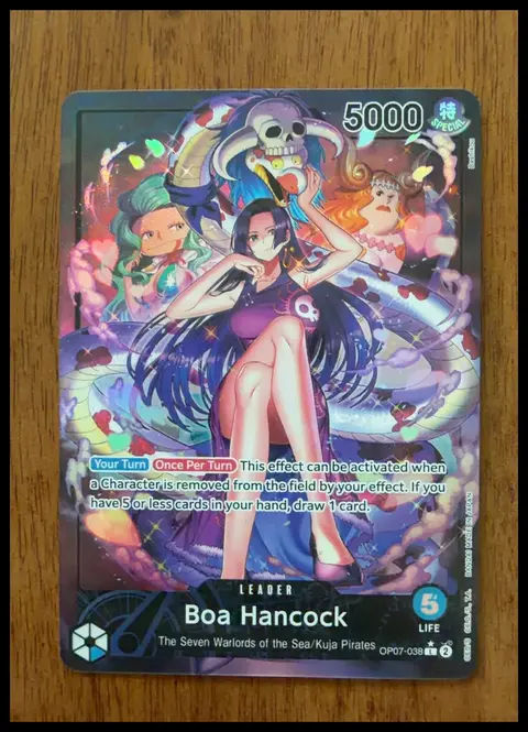 Boa Hancock card, TCGAI Score 9.5