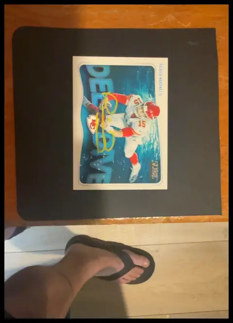 Patrick Mahomes II card, TCGAI Score 7.0