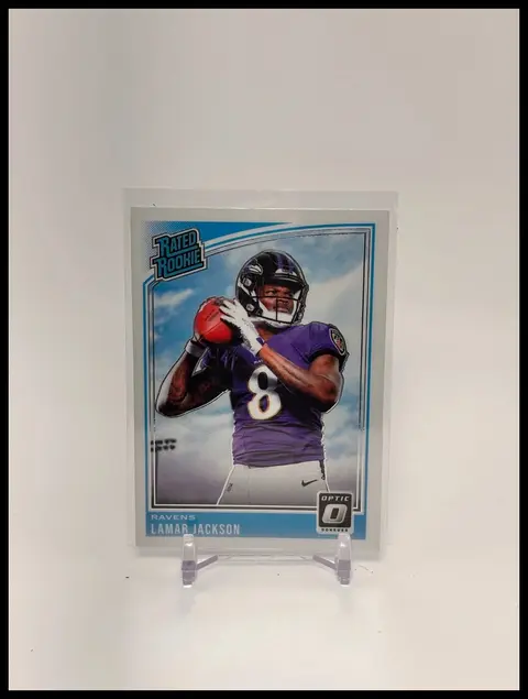 Lamar Jackson card, TCGAI Score 8.5