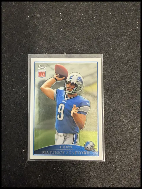 Matthew Stafford card, TCGAI Score 9.0