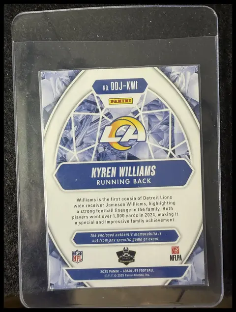 Back of Kyren Williams