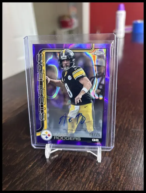 Aaron Rodgers card, TCGAI Score 9.0