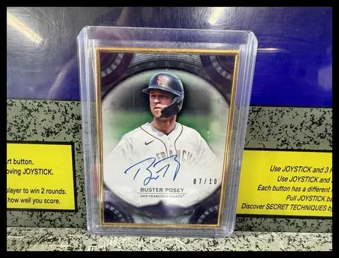 Buster Posey card, TCGAI Score 9.5