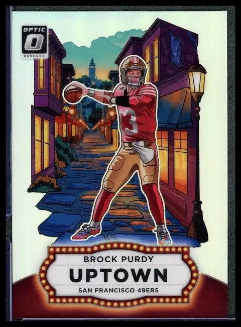 Brock Purdy card, TCGAI Score 9.0