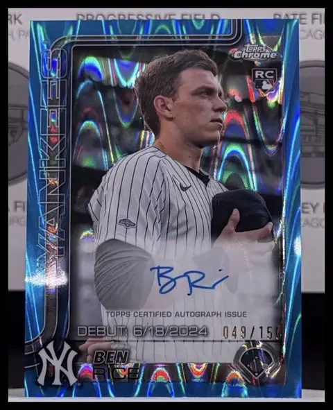 Ben Rice card, TCGAI Score 8.0