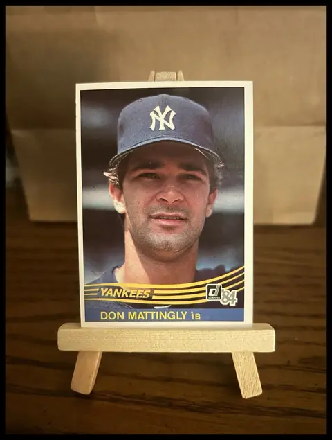 Don Mattingly card, TCGAI Score 6.0