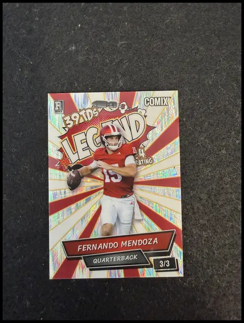 Fernando Mendoza card, TCGAI Score 9.5