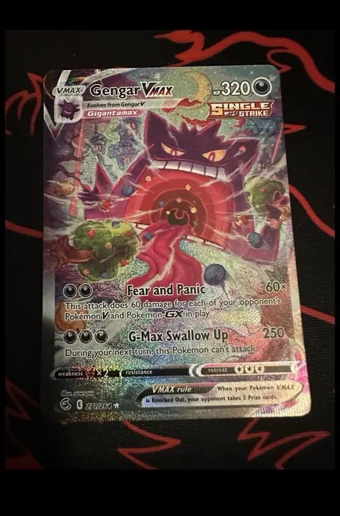 Gengar VMAX card, TCGAI Score 7.0
