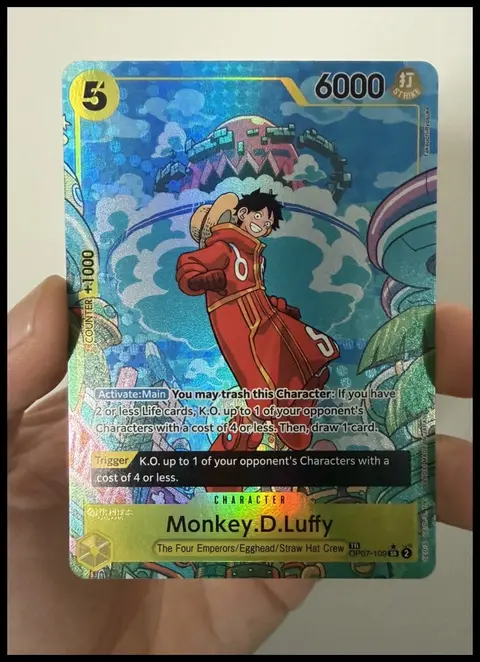 Monkey.D.Luffy card, TCGAI Score 9.0