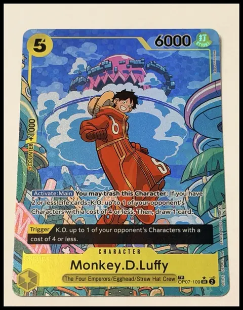 Monkey.D.Luffy card, TCGAI Score 7.0