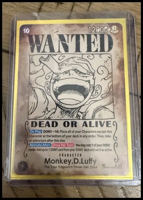 Monkey.D.Luffy card, TCGAI Score 9.0