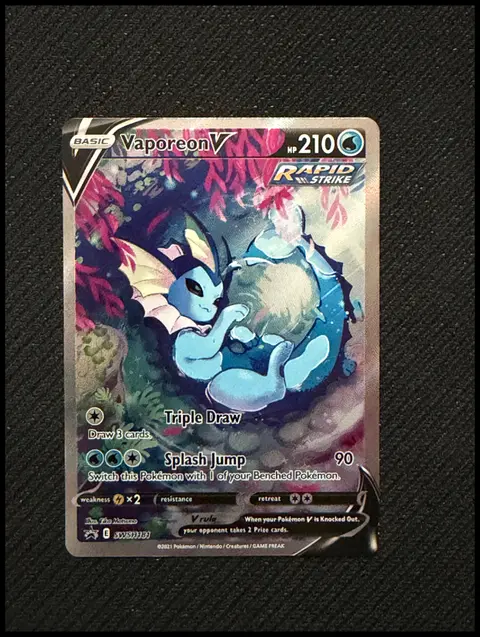 Jolteon V card, TCGAI Score 9.0