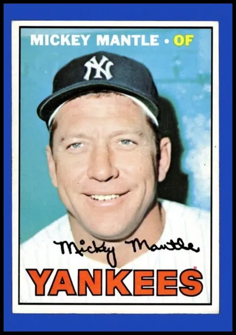Mickey Mantle card, TCGAI Score 5.0