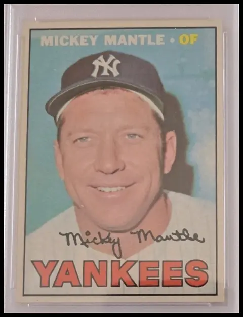 Mickey Mantle card, TCGAI Score 5.0