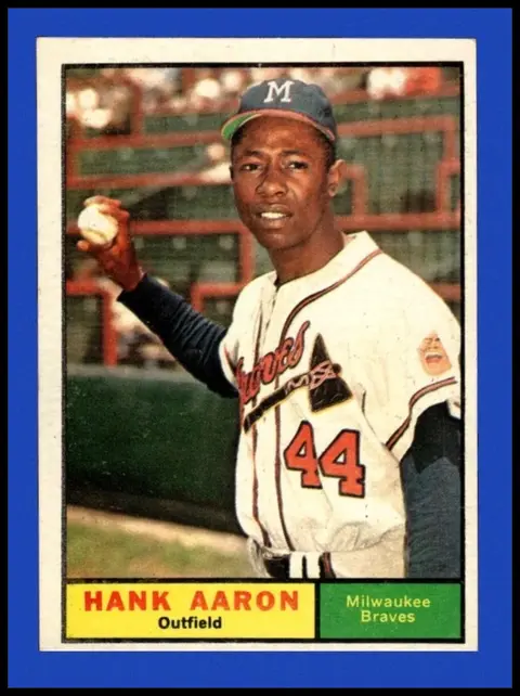 Hank Aaron card, TCGAI Score 4.0