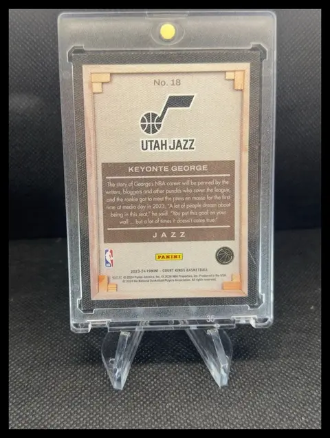 Back of Keyonte George