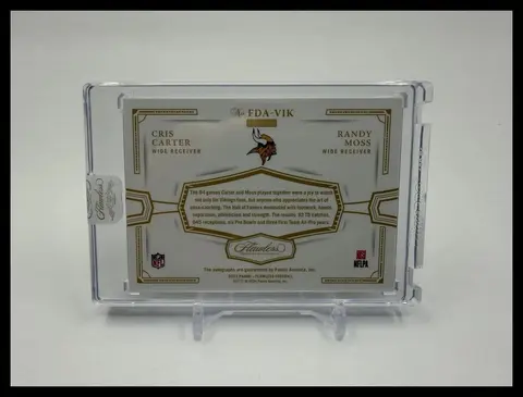 Back of Cris Carter / Randy Moss