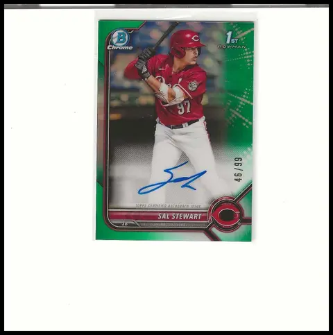Sal Stewart card, TCGAI Score 9.5
