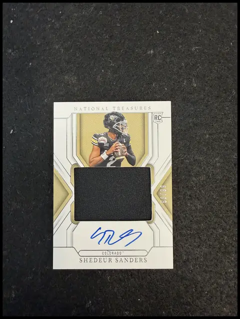 Shedeur Sanders card, TCGAI Score 8.5
