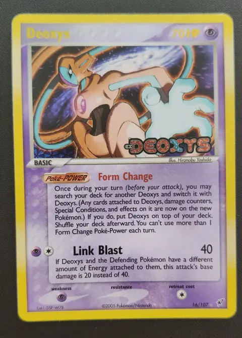 Deoxys card, TCGAI Score 8.0