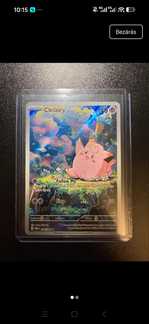 Clefairy card, TCGAI Score 9.0