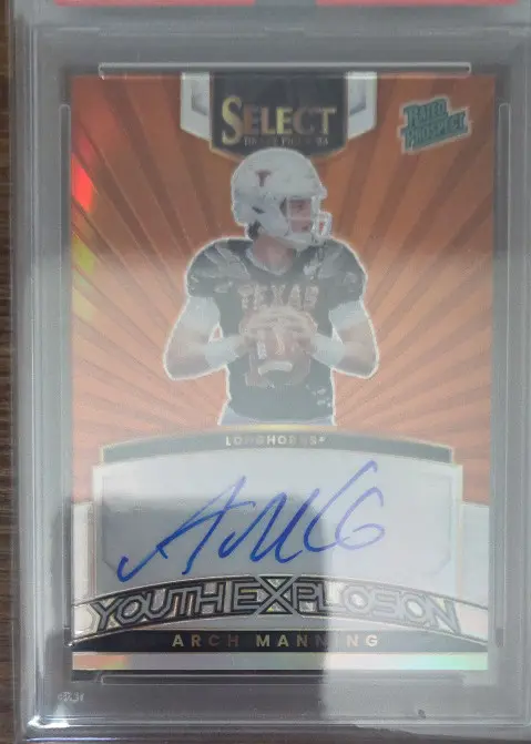 Arch Manning card, TCGAI Score 8.5