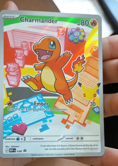 Charmander card, TCGAI Score 7.0