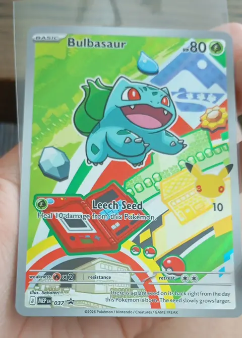 Bulbasaur card, TCGAI Score 9.0
