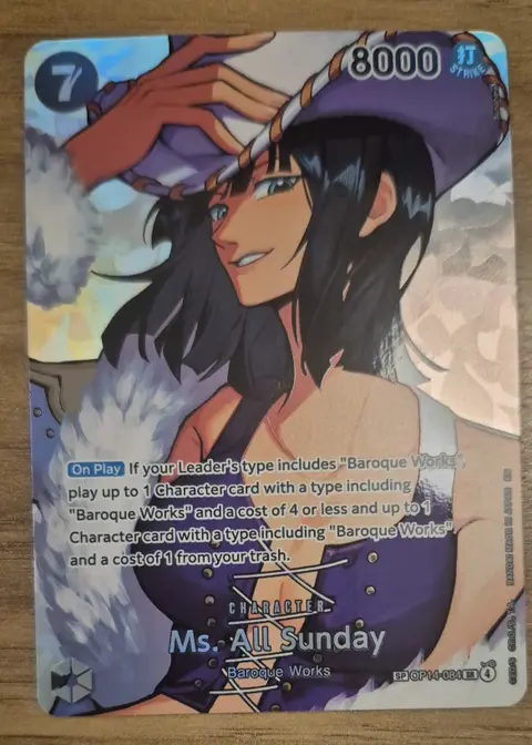 Ms. All Sunday card, TCGAI Score 9.5