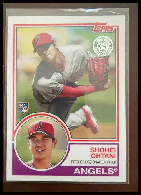 Shohei Ohtani card, TCGAI Score 7.0