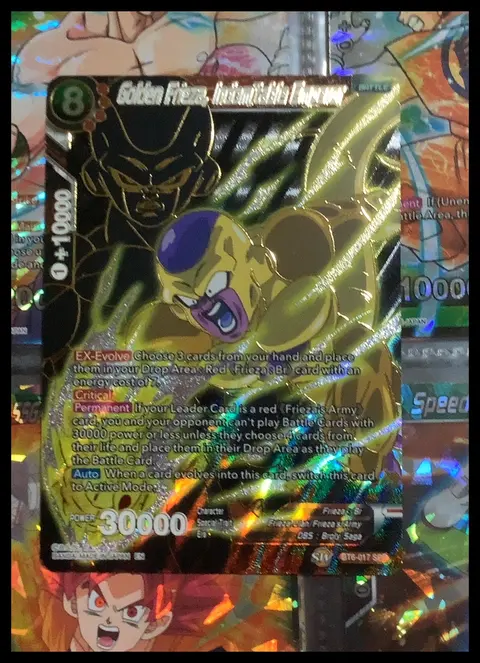 Golden Frieza, Inimitable Emperor card, TCGAI Score 9.0
