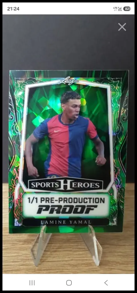 Lamine Yamal card, TCGAI Score 9.0