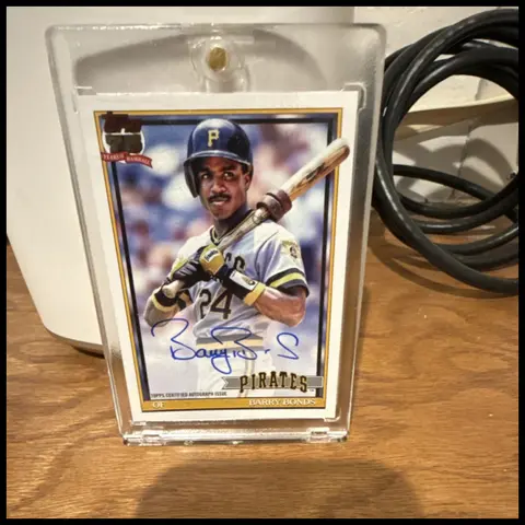 Barry Bonds card, TCGAI Score 9.5
