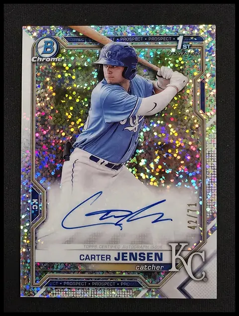 Carter Jensen card, TCGAI Score 9.5