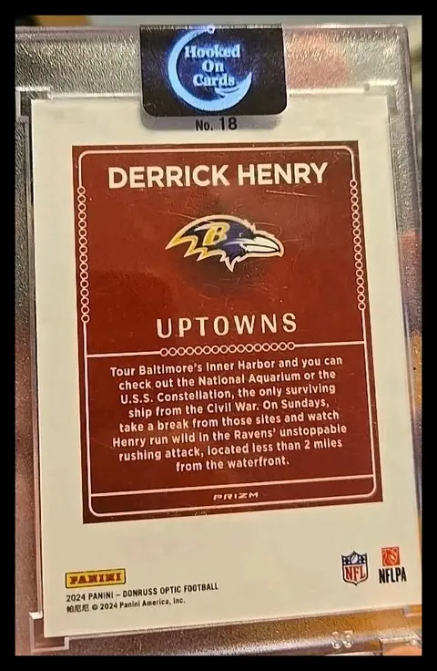 Back of Derrick Henry