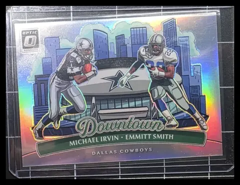 Michael Irvin • Emmitt Smith card, TCGAI Score 10.0