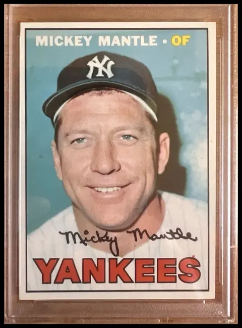 Mickey Mantle card, TCGAI Score 7.0