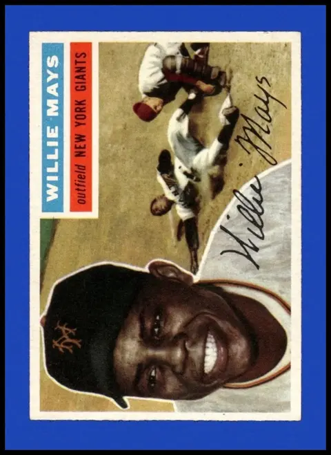 Willie Mays card, TCGAI Score 6.0