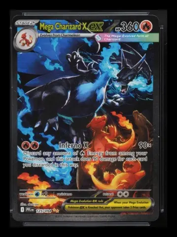 Mega Charizard X ex card, TCGAI Score 8.5