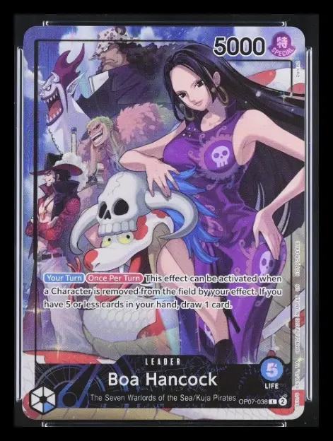 Boa Hancock card, TCGAI Score 9.5