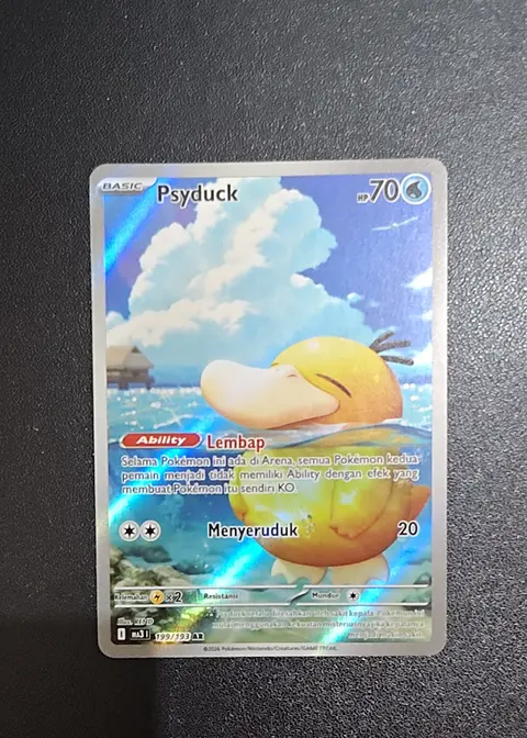 Psyduck card, TCGAI Score 9.5