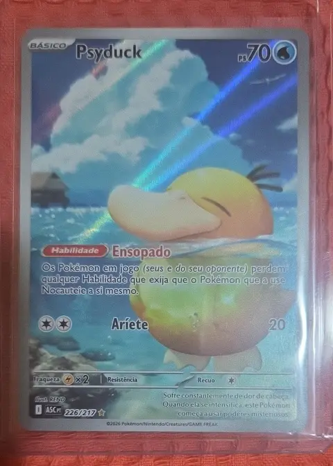 Psyduck card, TCGAI Score 9.5
