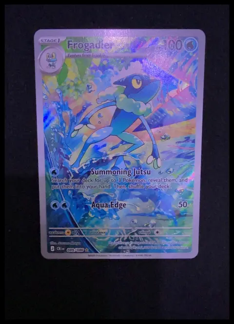 Frogadier card, TCGAI Score 7.0
