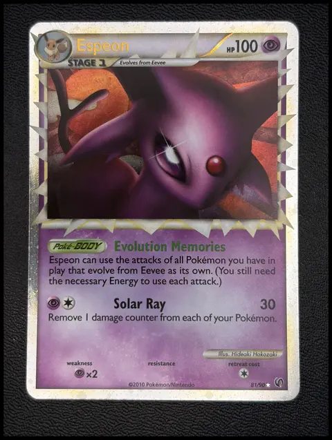 Espeon card, TCGAI Score 7.0