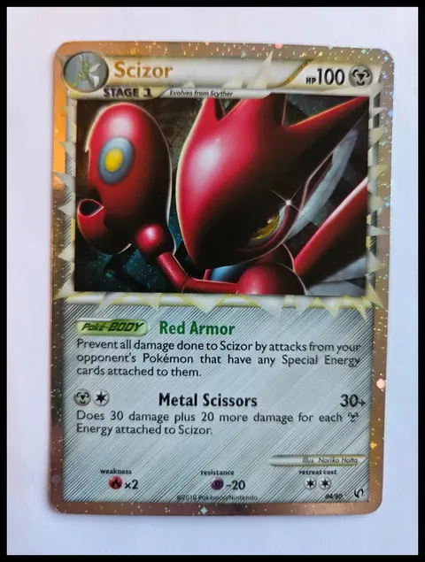 Scizor card, TCGAI Score 6.0