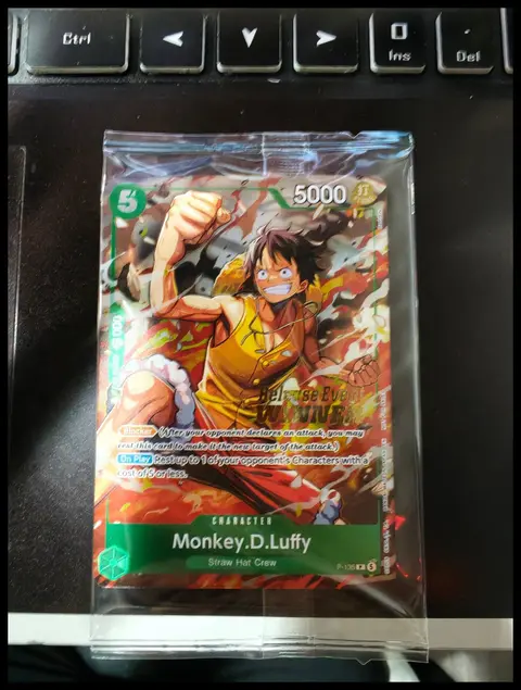 Monkey.D.Luffy card, TCGAI Score 9.5